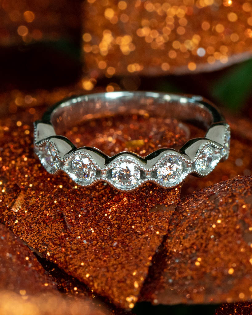 Custom Diamond Wedding Band