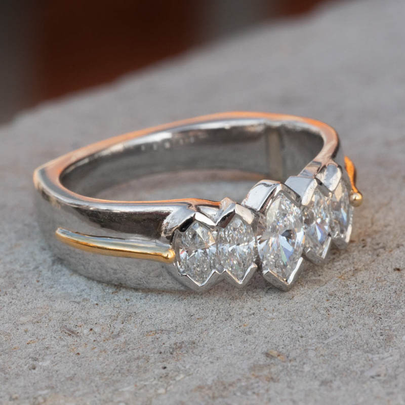 Marquise Diamond Ring Custom Remodel